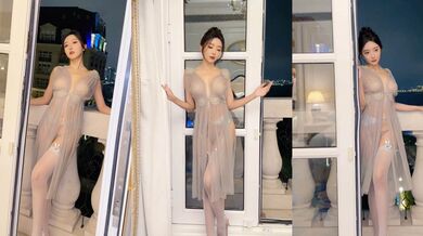 秀人网模特 王馨瑶 大尺度写真流出 海南别墅薄纱透魅 蜜桃臀若隐若现 妖娆动作撩人心弦！